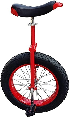 Unicycles : Unicycle for Adult Kids Unicycle 20 24 Inch Wheel Unicycles For Kids Adults Beginner Teen, Comfy Saddle Unicycle Seat Steel Fork Frame Rubber Mountain Tire For Unisex Cycling Bike Balance Ride Ro