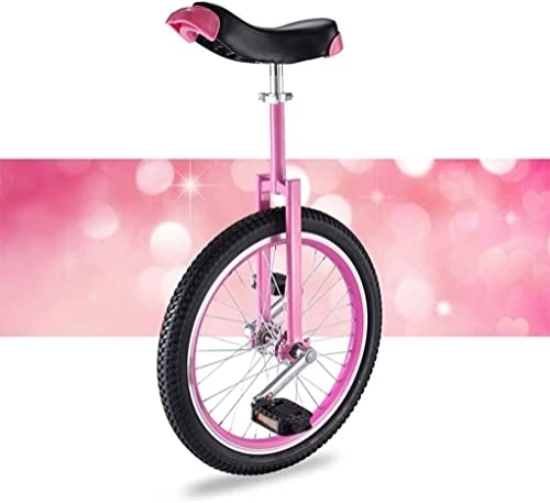 Unicycles : Unicycle for Adult Kids Unicycle For Kids Adults 16 / 18 / 20 Inch Wheel Unicycles Fork Manganese Steel Bracket, Standard Comfort Saddle, Anti-Skid Acrobatics Bike Outdoor Sports Beginner Teens Fitness Ped