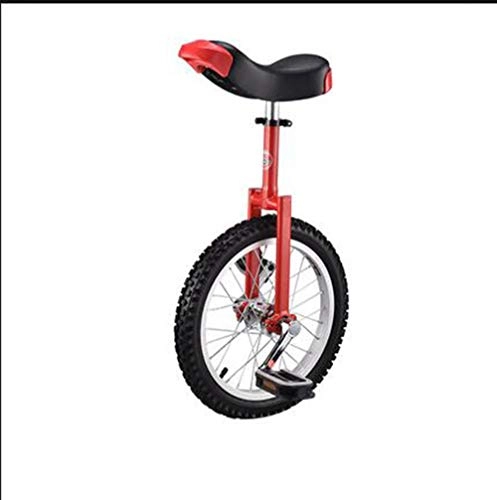 Unicycles : Unicycle Trainer Kids Adults, Bike Bicycle, 161820strong steel frame, pedals contoured ergonomic saddle