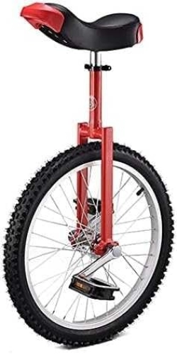 Unicycles : Unicycles for Adults, Adjustable Seat, 20 Inch Wheel Unicycle Uni Cycle Balance Exercise Fun Bike Fitness Scooter Circus, Loads 150kg / 330 Lbs