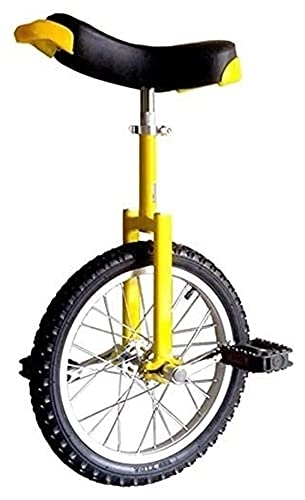 Unicycles : Unicycles for Adults Kids, 20 / 24 Inch Unisex Balance Bike, Thick Aluminum Alloy Wheels, Bicycle Seat Height Can Be Adjusted Freely, Skidproof Butyl Mountain Tire Cycling Outdoor Sport