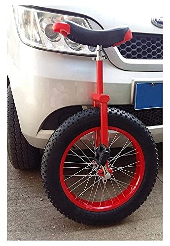 Unicycles : Unicycles for Adults Kids, 20 / 24" Wheel Trainer Height Adjustable, Skidproof Mountain Tire Balance Cycling Exercise, Wheel For Beginners, Professionals ( Size : 20 Inch )