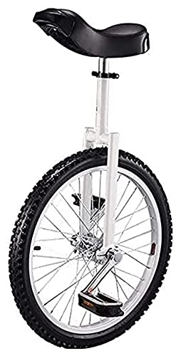 Unicycles : Unicycles for Adults Kids, 20 Inch Wheel For Beginner Teen Girls Boys Balance Bike, High-Strength Manganese Steel Fork, Aluminum Alloy Buckle, Non-Slip Tires, Seat Adjustable