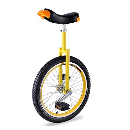 Unicycles : Unicycles for Kids Adults Beginner, 16 / 18 / 20 Inch Wheel Unicycle with Alloy Rim & Skidproof Tire, Balance Bike Exercise Fun Fitness (Size : 18INCH WHEEL)