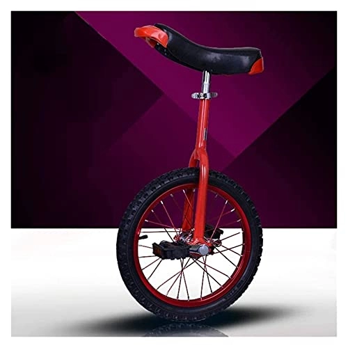 Unicycles : Unicycles Trainer, 16 / 18 / 20 Inch Kids Adults Seat Height Adjustable Skidproof Butyl Mountain Tire Balance Bike Cycling, For Beginner Teen Unisex Outdoor Sports (Size : 16 inch)