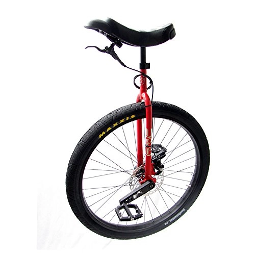 Unicycles : URC Unicycle ROAD Runner 29" - ADVANCE with Disk Brake Shimano (Red)