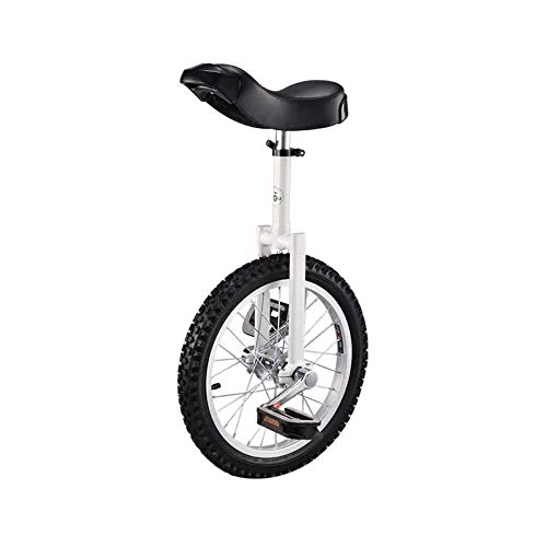 Unicycles : WALLPU Unicycles, Single-wheel Balance Bikes for Children and Adults 16 Inches, 18 Inches, 20 Inches, 24 Inches, 16inch-Black