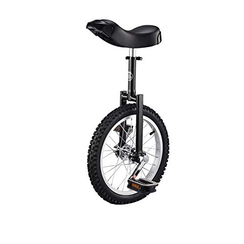 Unicycles : Wheel Trainer Unicycle, Adjustable Bike 16" 18" 20" Wheel Trainer Skidproof Tire Cycle Balance Use for Beginner Kids Adult Exercise Fun Fitness, 16