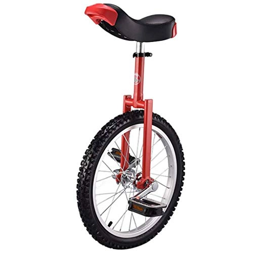 Unicycles : Wheel Unicycle Adjustable Seat Butyl Tire Wheel Cycling Anti-Slip Adults Kids Teens Commuter Beginner-Level City Bike -B-20inch