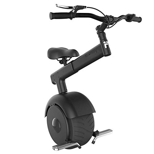 Unicycles : Y&XF 800W Folding Electric Scooter, One Wheel Self Balancing Smart Scooters Motor Electric Unicycle Brake System 550lbs Max Load Weight with 60V Lithium Battery, Black, 50KM
