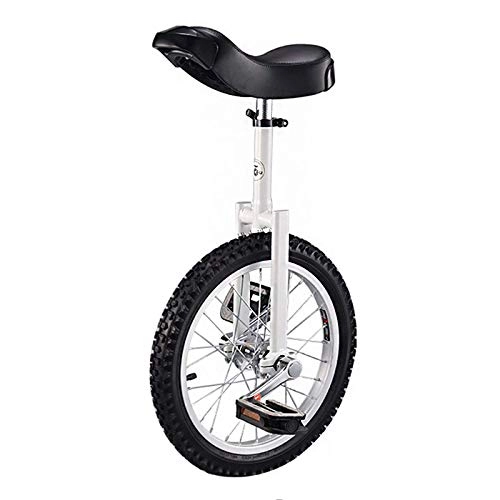 Unicycles : YQG 16 / 18 Inch Unicycles for Adults Kids - Lightweight & Strong Aluminum Frame, Uni Cycle, One Wheel Bike for Adults Kids Men Teens Boy Rider, 16in