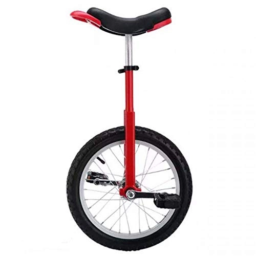 Unicycles : ywewsq 16 / 18 Inch Unicycle for Kids, Red, 20 Inch Unicycle for Adult, Adjustable Outdoor Unicycle with Alloy Rim, Girls Birthday Gift (Color : Red, Size : 20 Inch Wheel)
