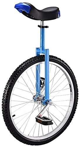 Unicycles : ZWH Bike Unicycle 20 / 24 Inch Wheel Unicycle, Unicycles For Adults Kids Beginner Teen Girls Boys Balance Bike, High-Strength Manganese Steel Fork, Aluminum Alloy Buckle, Non-Slip Tires, Seat Adjustable