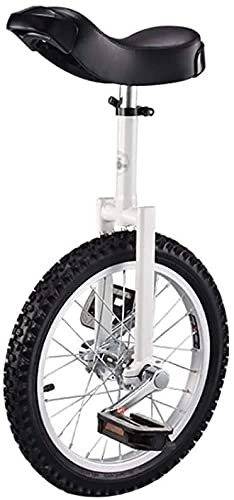 Unicycles : ZWH Bike Unicycle Unicycle Single Round Children's Adult Adjustable Height Balance Cycling Exercise 16 / 18 / 20 Inch (Size : 18 Inch)