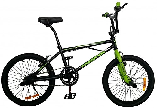 BMX : 20' Zoll BMX Freestyle Fahrrad Predator von 2Fast4You, Farben:schwarz-grün