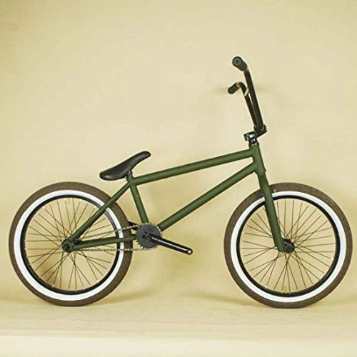 BMX : AISHFP Adult 20 Zoll Beruf BMX Fahrrad, für Anfänger-Level Fortgeschrittene Straßenfahrräder, Fancy anzeigen Stunt BMX-Fahrrad