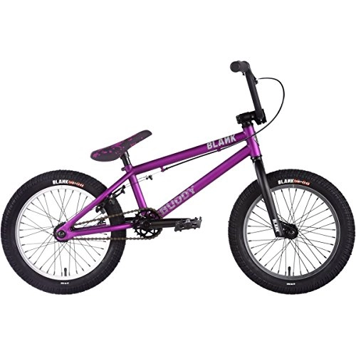BMX : Blank Buddy BMX Bike 2018 16.5" frame 16" wheel vivid matte purple