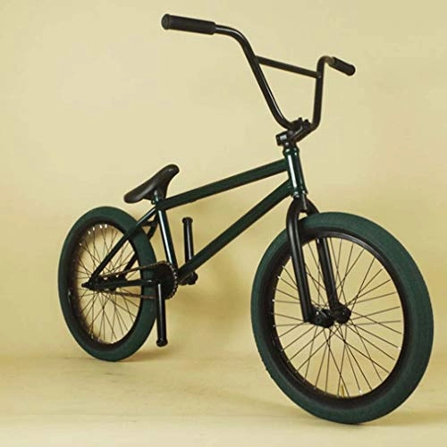 BMX : BMX-Bike für Teenager und Erwachsene - Anfänger bis Fortgeschrittene, 4130 Cr-Mo-Stahlrahmen, Gabel und Lenker, 20-Zoll-Räder, Freestyle