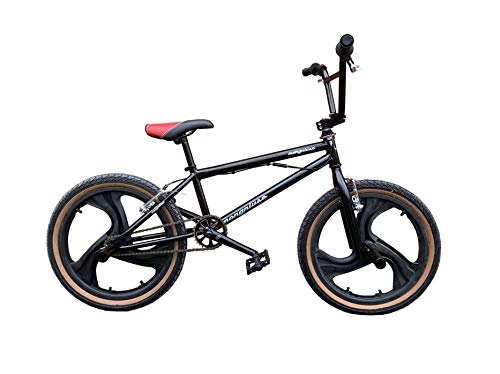 BMX : BMX-Fahrrad Mongniuse – 3 Farben – 20 Zoll Radgröße (schwarz)