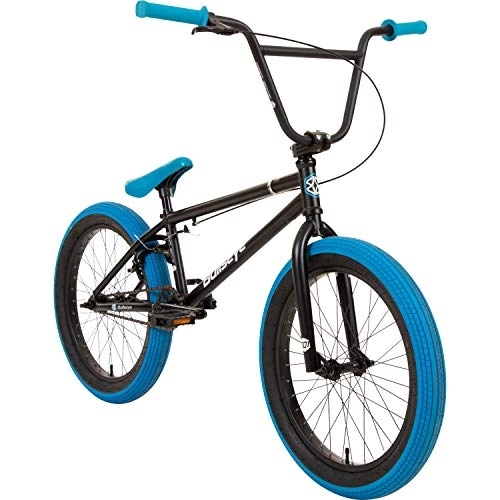 BMX : Bullseye Projekt 501 BMX 20 Zoll Park Freestyle Bike Fahrrad (Schwarz / Blau)