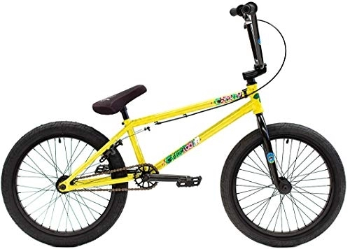 BMX : Colony BMX Bike Sweet Tooth Pro 20' 2021 Freestyle (20.7' | Yellow Storm), Größe:One Size