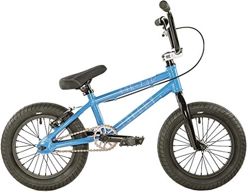BMX : Colony Horizon BMX-Fahrrad, 35, 6 cm, Micro Freestyle, dunkelblau / poliert