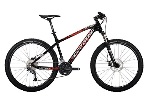 BMX : Corratec X Vert 650B Motion Fahrrad, Schwarz Glanz / Weiß / Neon Orange, 49