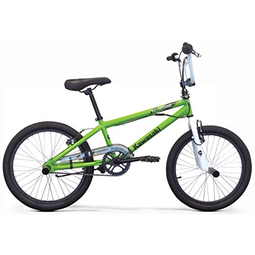BMX : Kawasaki BMX Fahrrad KRAFFITI 20 Zoll Kinder grün