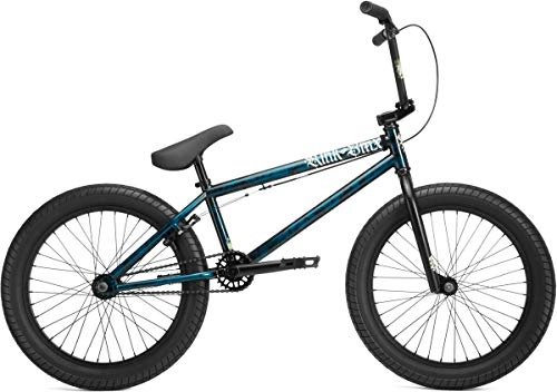 BMX : Kink Bikes Curb 2019 BMX Rad - Smoked Stang Teal | blau-schwarz | 20.0"