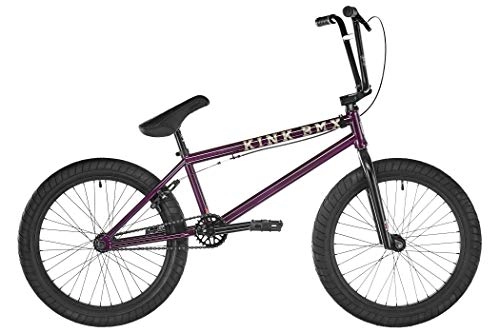 BMX : Kink BMX Gap XL 2019 20" Translucent Purple BMX-Fahrrad BMX Freestyle