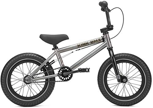 BMX : Kink BMX Pump 14" Jugend Matte digital Charcoal 2021 BMX-Fahrrad