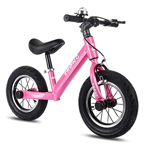 BMX : LIMUZI 12-Zoll-Laufrad mit Bremsen und Luftreifen for Kinder im Alter von 3 Jahren Alten Jungen Mädchen - Berg Ausgabe Innen Draussen