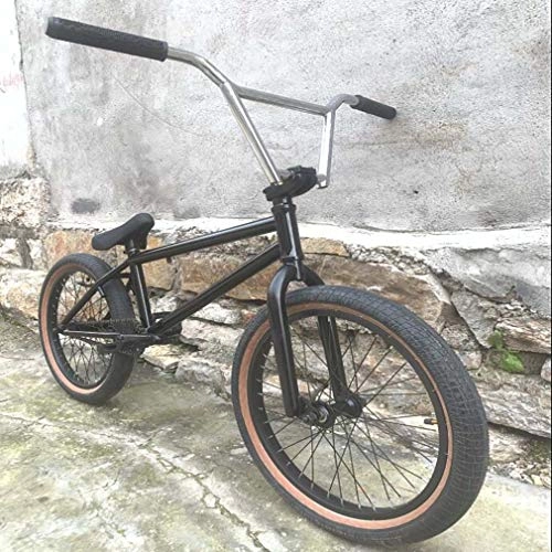 BMX : LJLYL 20-Zoll-BMX-Fahrrad für Teenager und Erwachsene - Anfänger bis Fortgeschrittene, Chrom-Molybdän-Stahlrahmen, 25x9T BMX-Getriebe