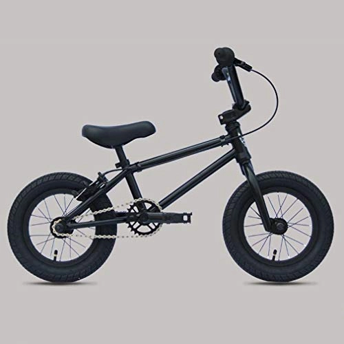BMX : LJLYL BMX Fahrrad 12 Zoll für Jungen und Mädchen im Alter von 2-6, High Hi-Ten Stahlrahmen und Gabel, Geeignete Höhe: 100-130 cm