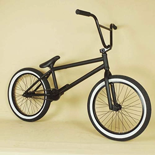BMX : LJLYL BMX-Fahrrad für Jugendliche und Erwachsene - Jungen, Männer, 20-Zoll-Räder, 4130 Cr-Mo-Stahlrahmen, Vorderradgabel und 8, 75-Zoll-Lenker, Freestyle BMX