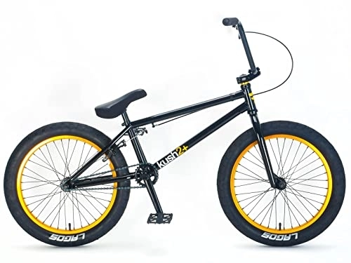 BMX : Mafiabikes 20 Zoll BMX Bike Kush 2+ Verschiedene Farbvarianten (Black Gold)