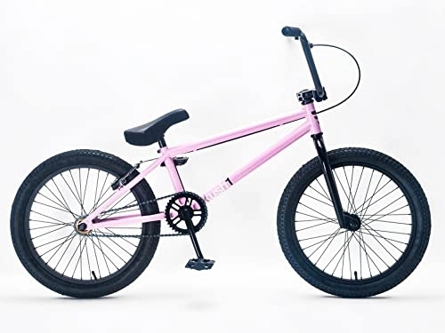 BMX : Mafiabikes Kush 1 20 Zoll BMX-Fahrrad, mehrere Farben, Freestyle-Park- und Straßenfahrrad, Pink