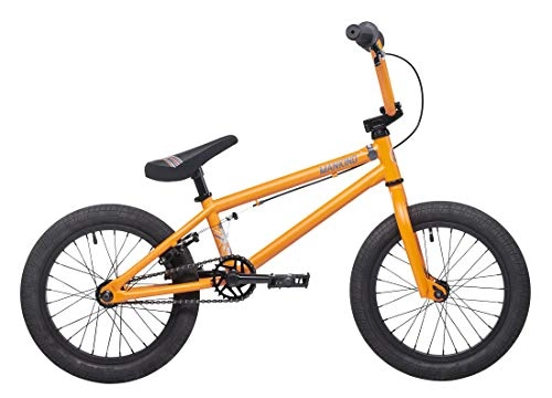 BMX : Mankind Bike Co. Planet 16 2020 BMX Rad - 16 Zoll | Semi Matte Orange | orange