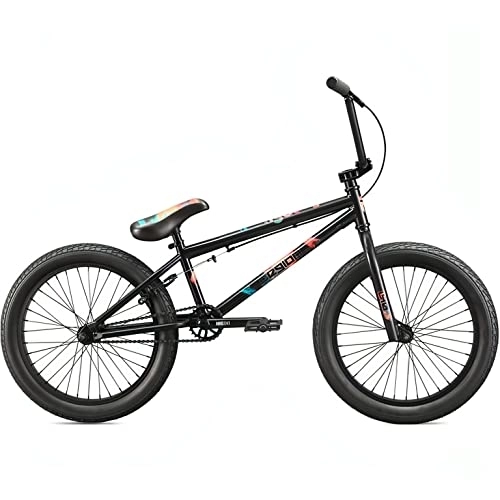 BMX : Mongoose Unisex – Erwachsene Legion L40 Fahrrad, Schwarz, 20 inches