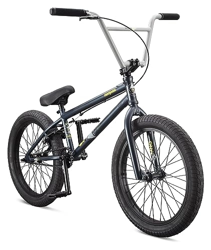 BMX : Mongoose Unisex – Erwachsene Legion L80 Fahrrad, blau, Breit