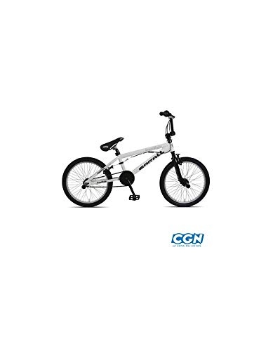 BMX : Motodak BMX Fahrrad c910f Freestyle 20 " Carratt Weiß