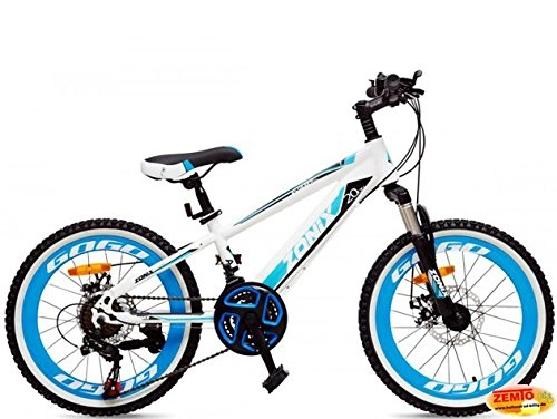 BMX : Mountainbike 20 Zoll Zonix Astro Boy MTB Wei-Blau