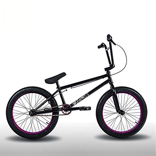 BMX : Professionelle 20 Zoll Adult BMX Bike, Fancy anzeigen Stunt BMX Fahrrad für Anfänger-Level Fortgeschrittene Straßenfahrräder 25 * 9T