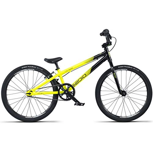 BMX : Radio Cobalt Junior 2019 Race BMX Fahrrad (18.5" - Black / Neon Yellow)