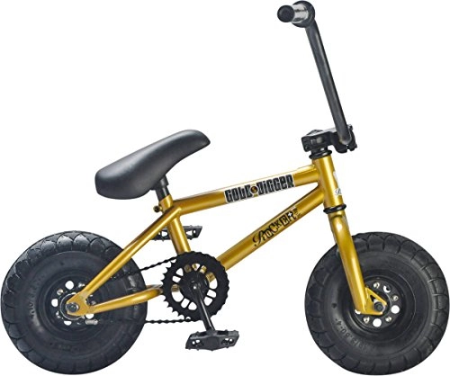 BMX : Rocker BMX, Mini-Fahrrad Irok+, mit Aufschrift „Gold Digger“