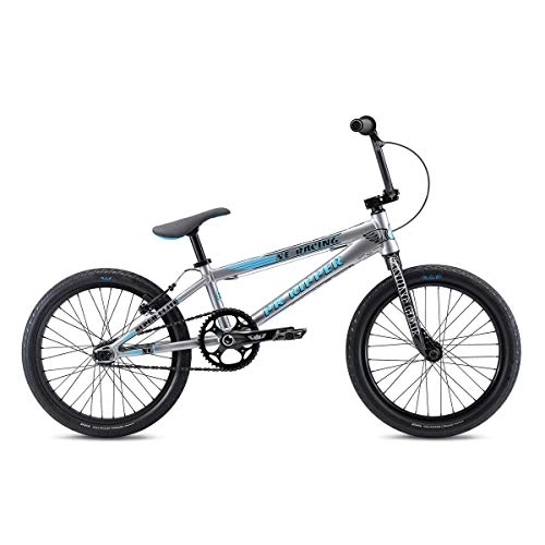 BMX : SE Bikes PK Ripper Super Elite XL BMX für Damen und Herren ab 165 cm 20 Zoll Fahrrad Jugendliche Erwachsene Unisex mit Bremsen (Silber)