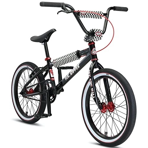 BMX : SE Bikes Vans PK Ripper Looptail 20R BMX Bike 2021 (26cm, Black)