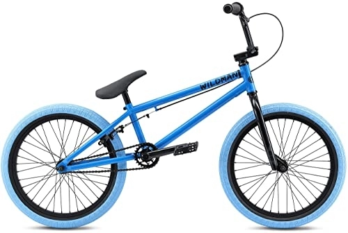 BMX : SE Bikes Wildman BMX Bike 2021 (22cm, Blue)