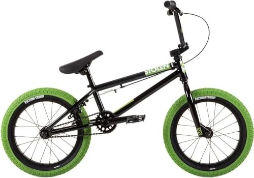BMX : Stolen Agent 16'' BMX Freestyle Bike, Farbe:Schwarz, Größe:16.5