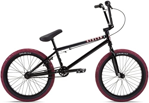 BMX : Stolen Casino 20'' BMX Freestyle Bike, Farbe:Black / Blood Red, Größe:20.25